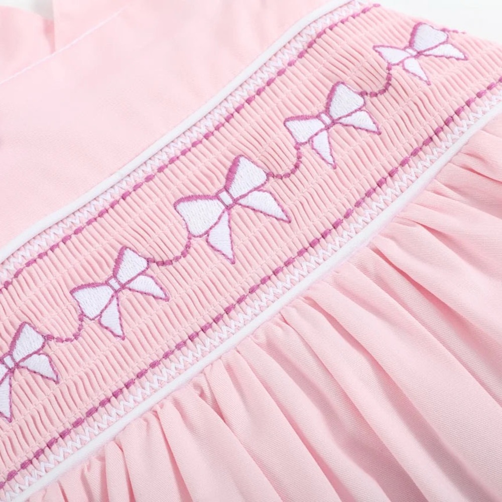 Pink Ruffled Baby Romper - Picture 2 of 4